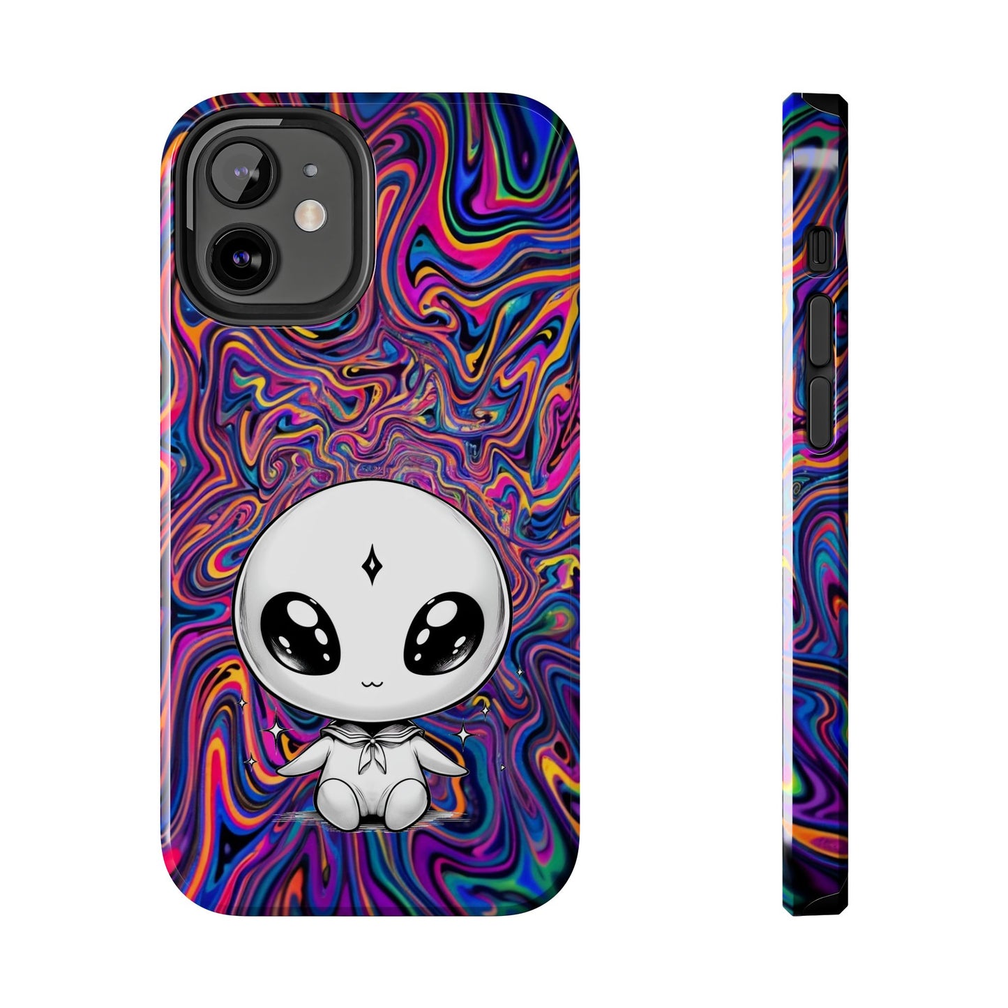 Kawaii Alien (Tough iPhone Case)