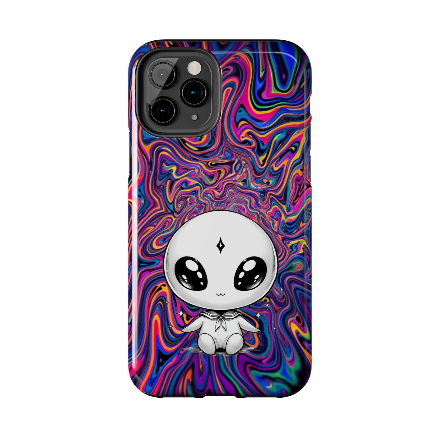 Kawaii Alien (Tough iPhone Case)