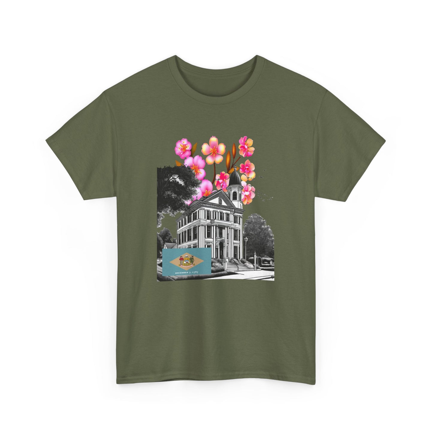 W Delaware Welaware (Unisex Heavy Cotton Tee)