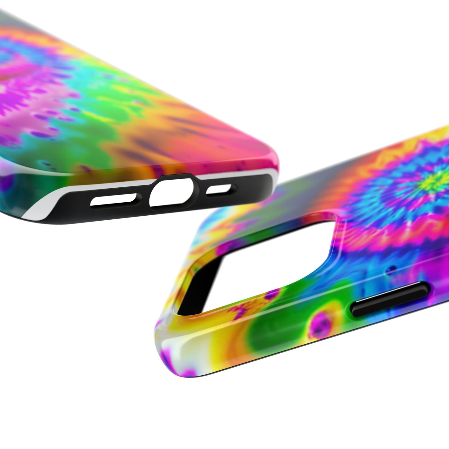 W Tie-Dye Wie-Wye (Tough iPhone Case)