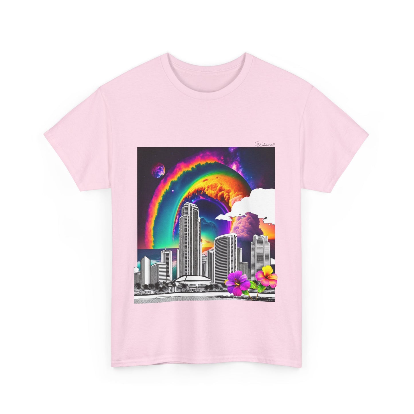 W Hawaii Wawaii (Unisex Heavy Cotton Tee)