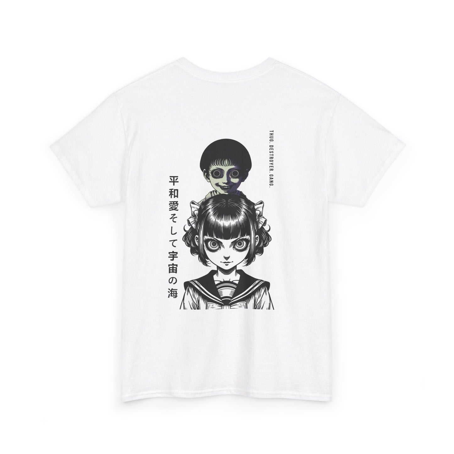 Best of Both Worlds lookin ahhh (Unisex Heavy Cotton Tee)