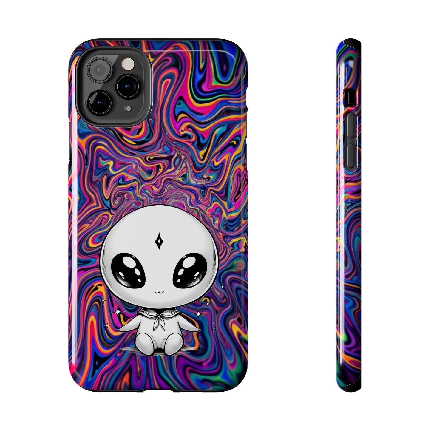 Kawaii Alien (Tough iPhone Case)