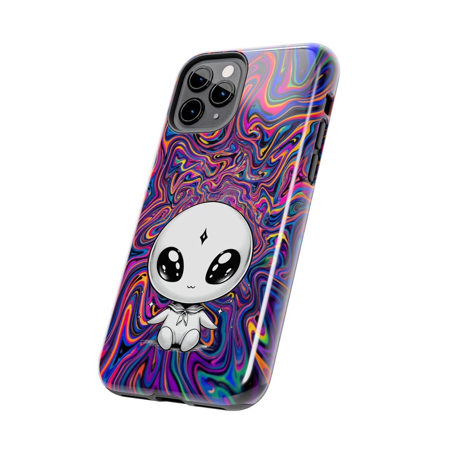 Kawaii Alien (Tough iPhone Case)
