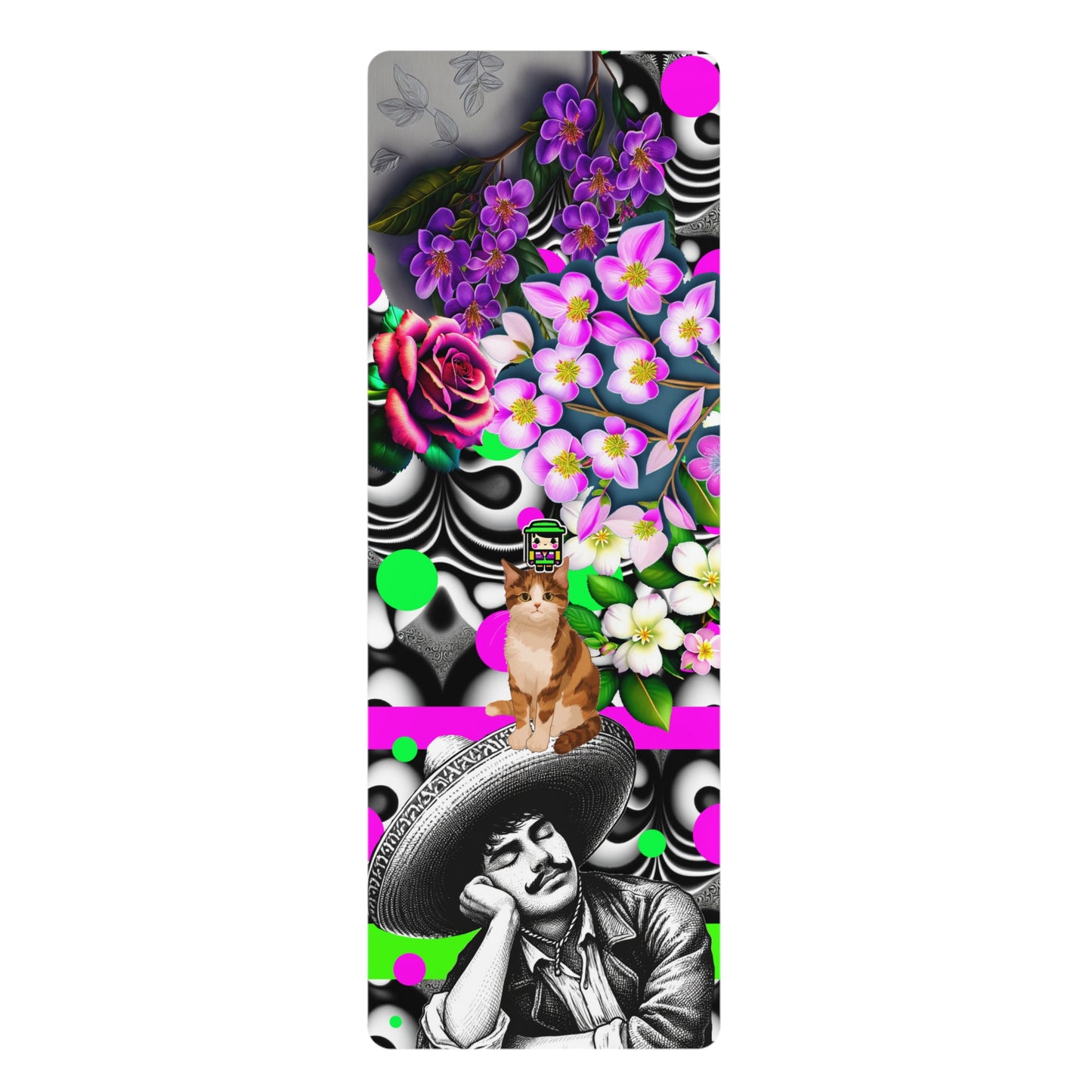 Sleepy Time (Rubber Yoga Mat)
