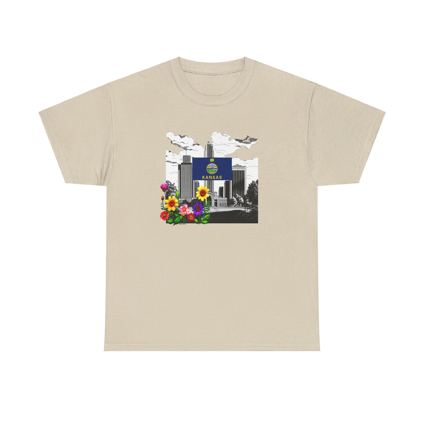 W Kansas Wansas (Unisex Heavy Cotton Tee)