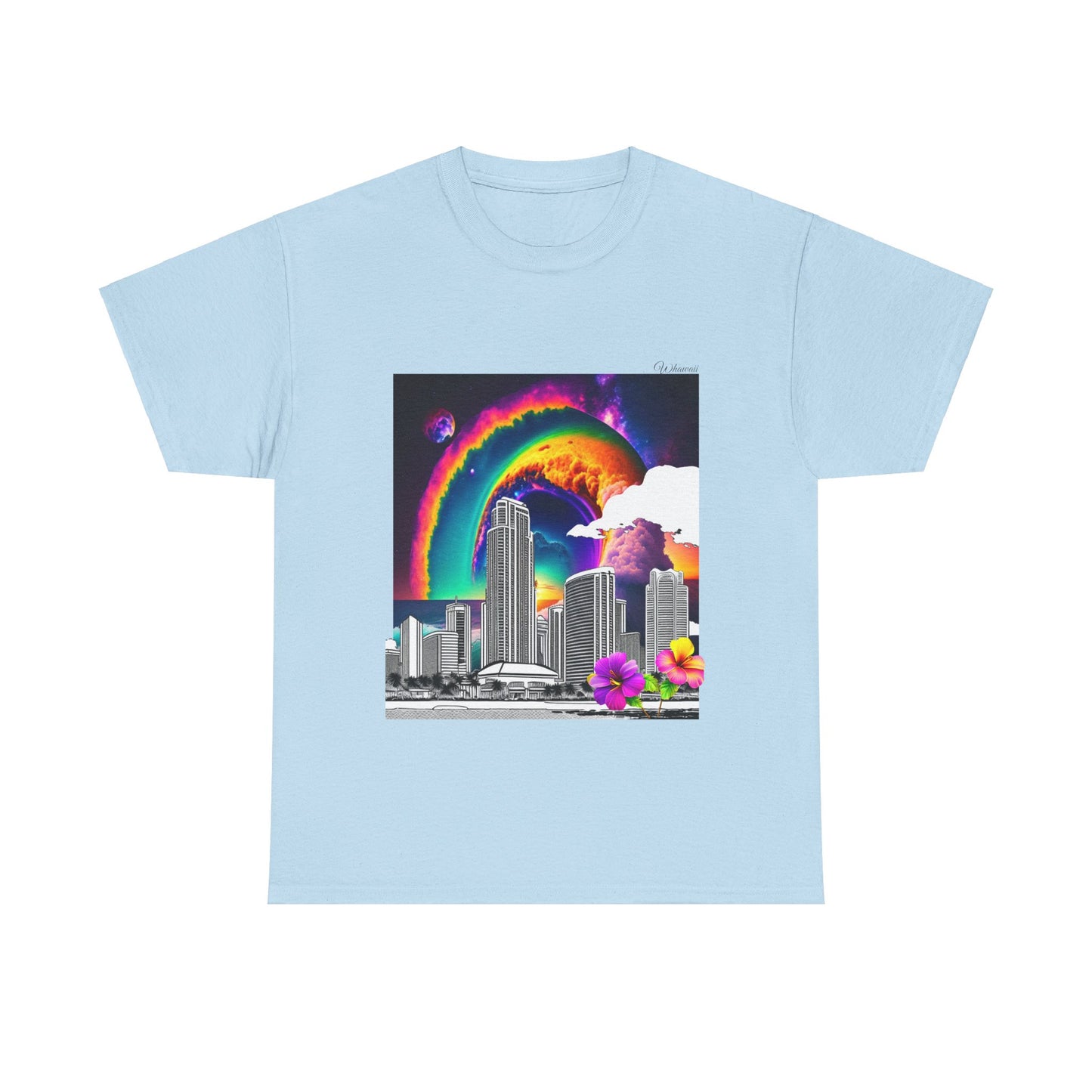 W Hawaii Wawaii (Unisex Heavy Cotton Tee)