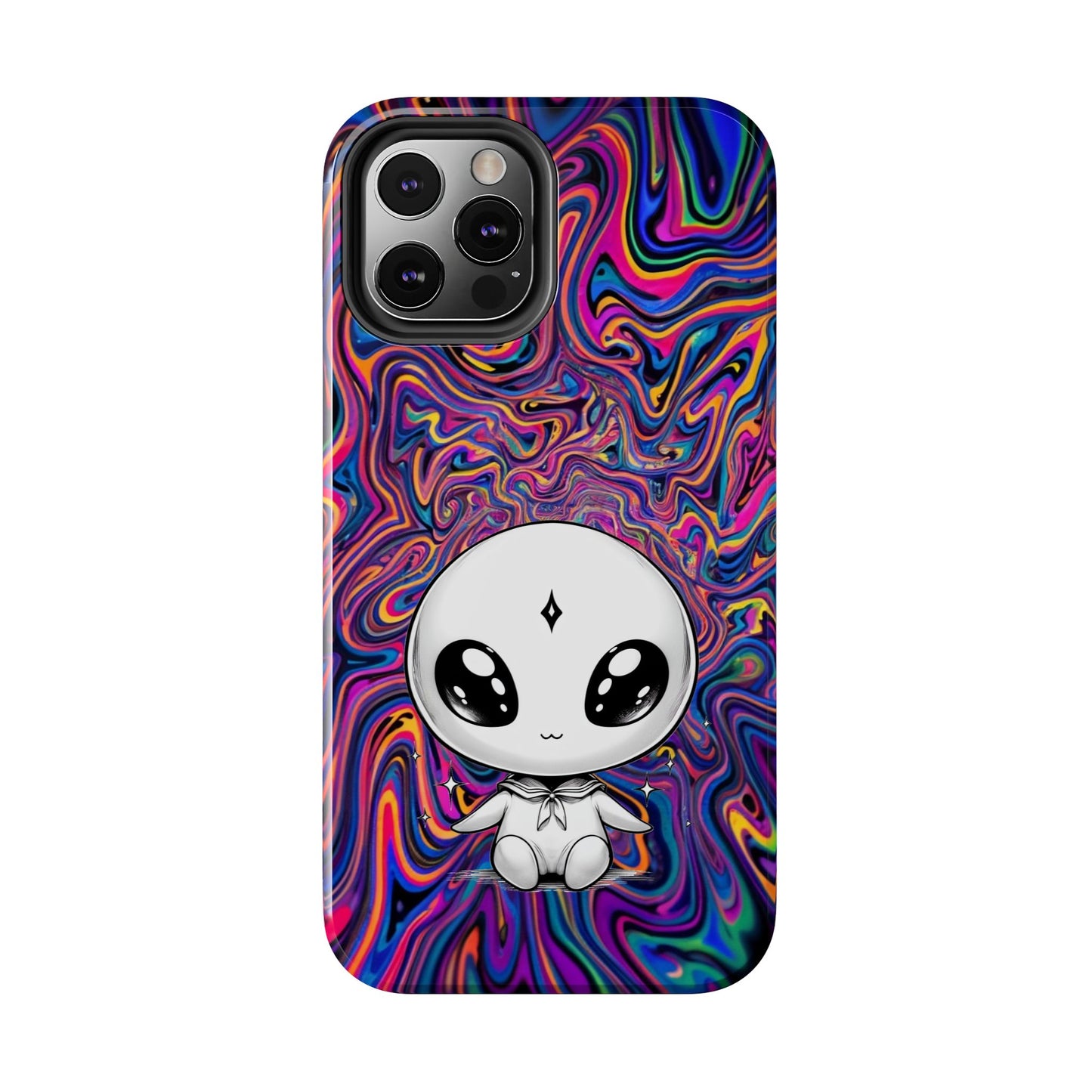 Kawaii Alien (Tough iPhone Case)