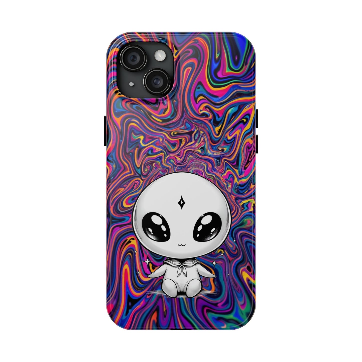 Kawaii Alien (Tough iPhone Case)