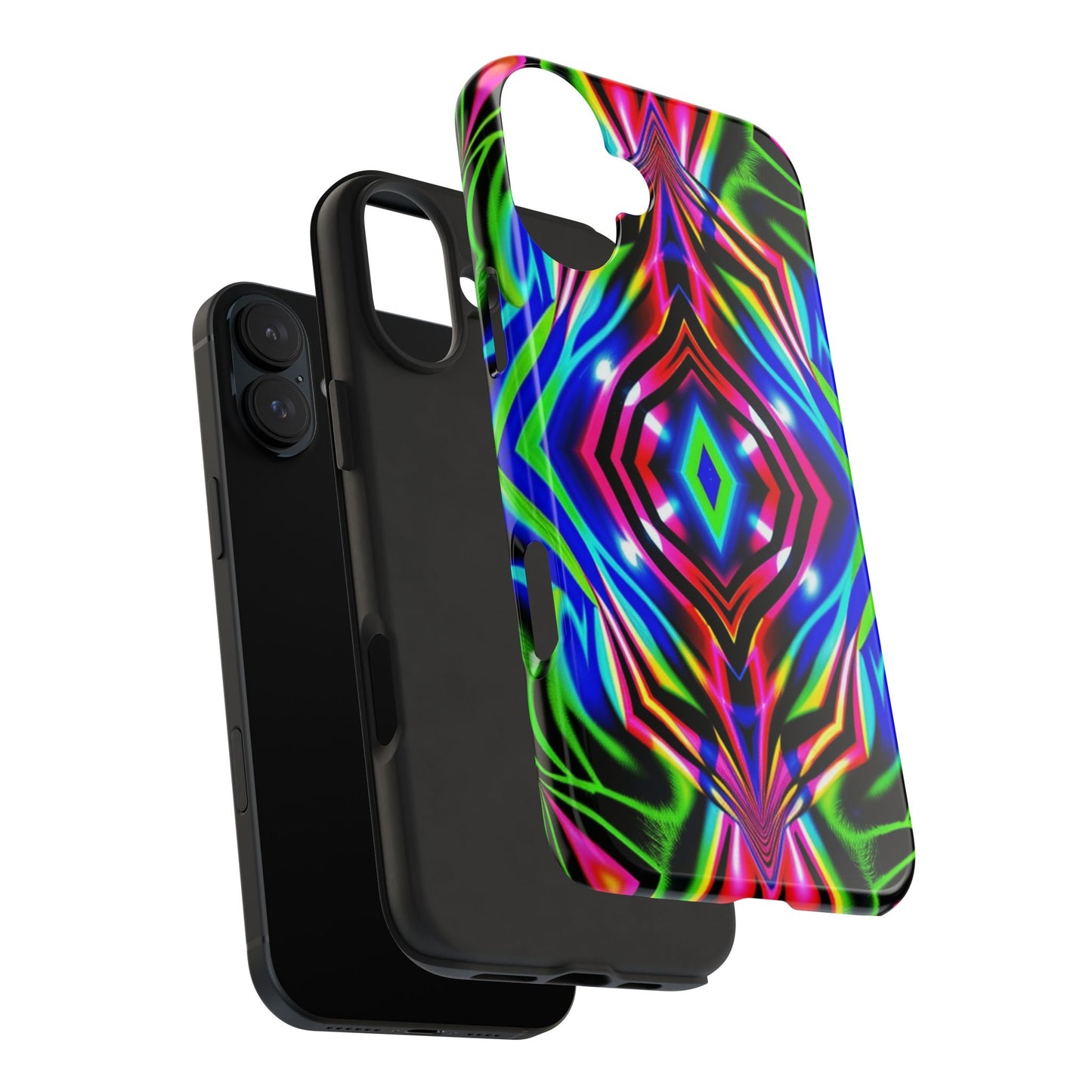 Infinite Neon (Tough iPhone Case)