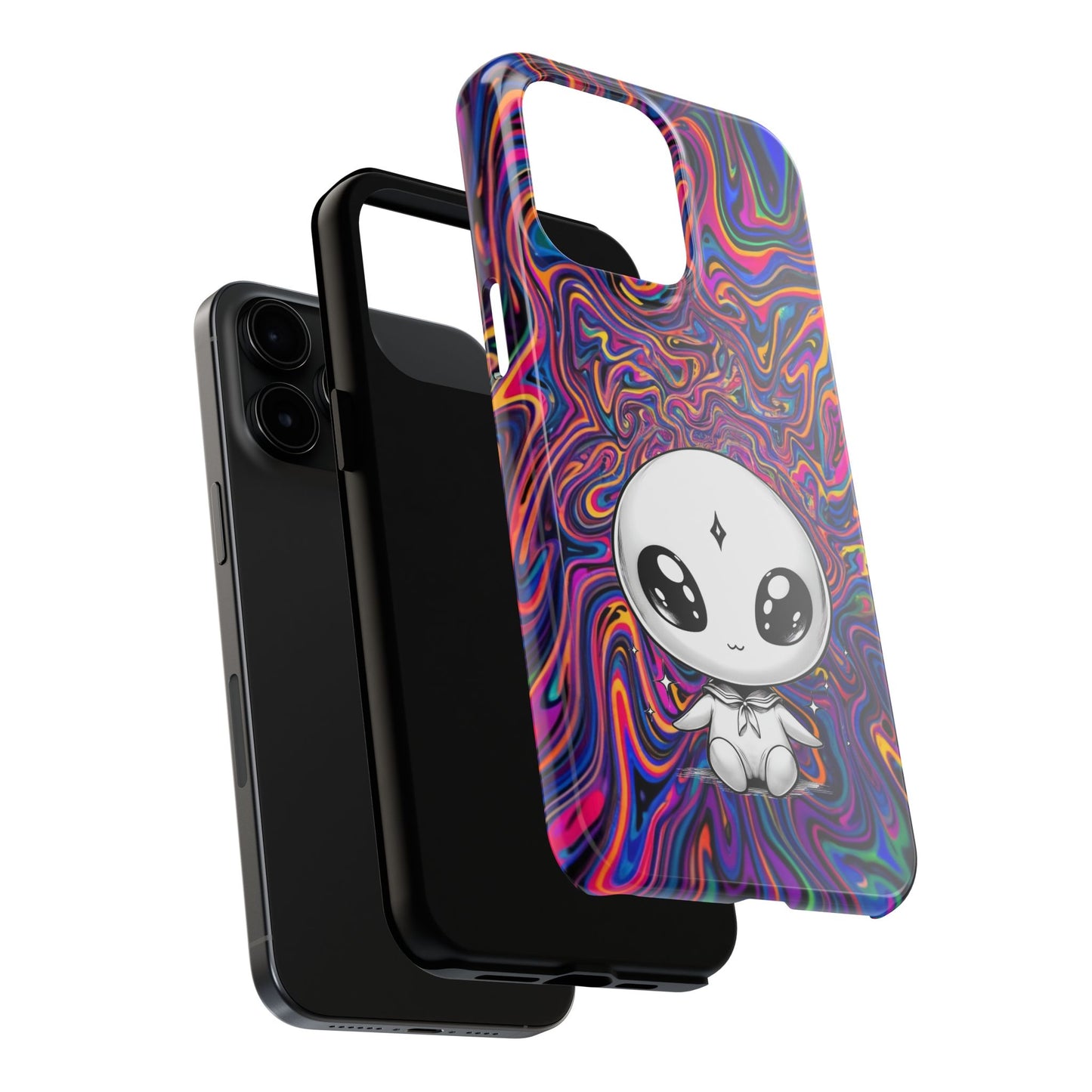Kawaii Alien (Tough iPhone Case)
