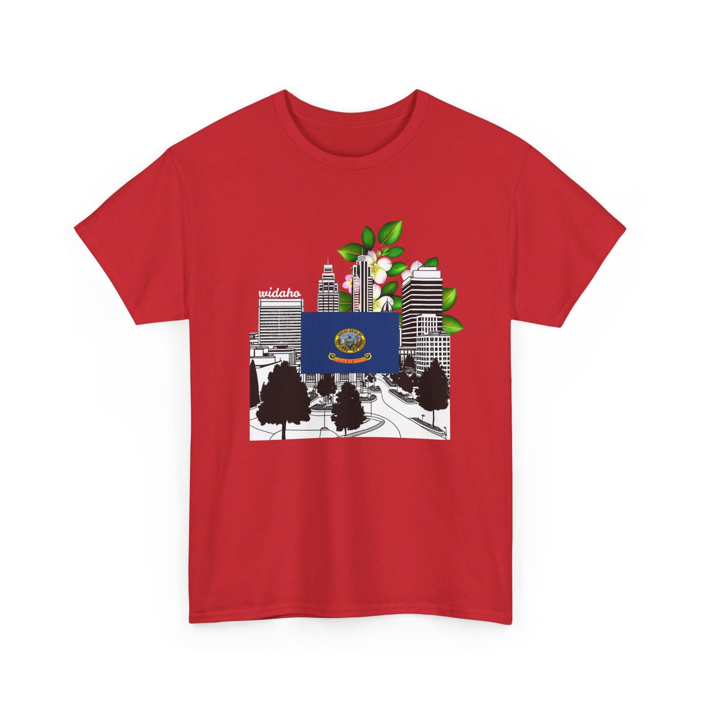 W Idaho Widaho (Unisex Heavy Cotton Tee)