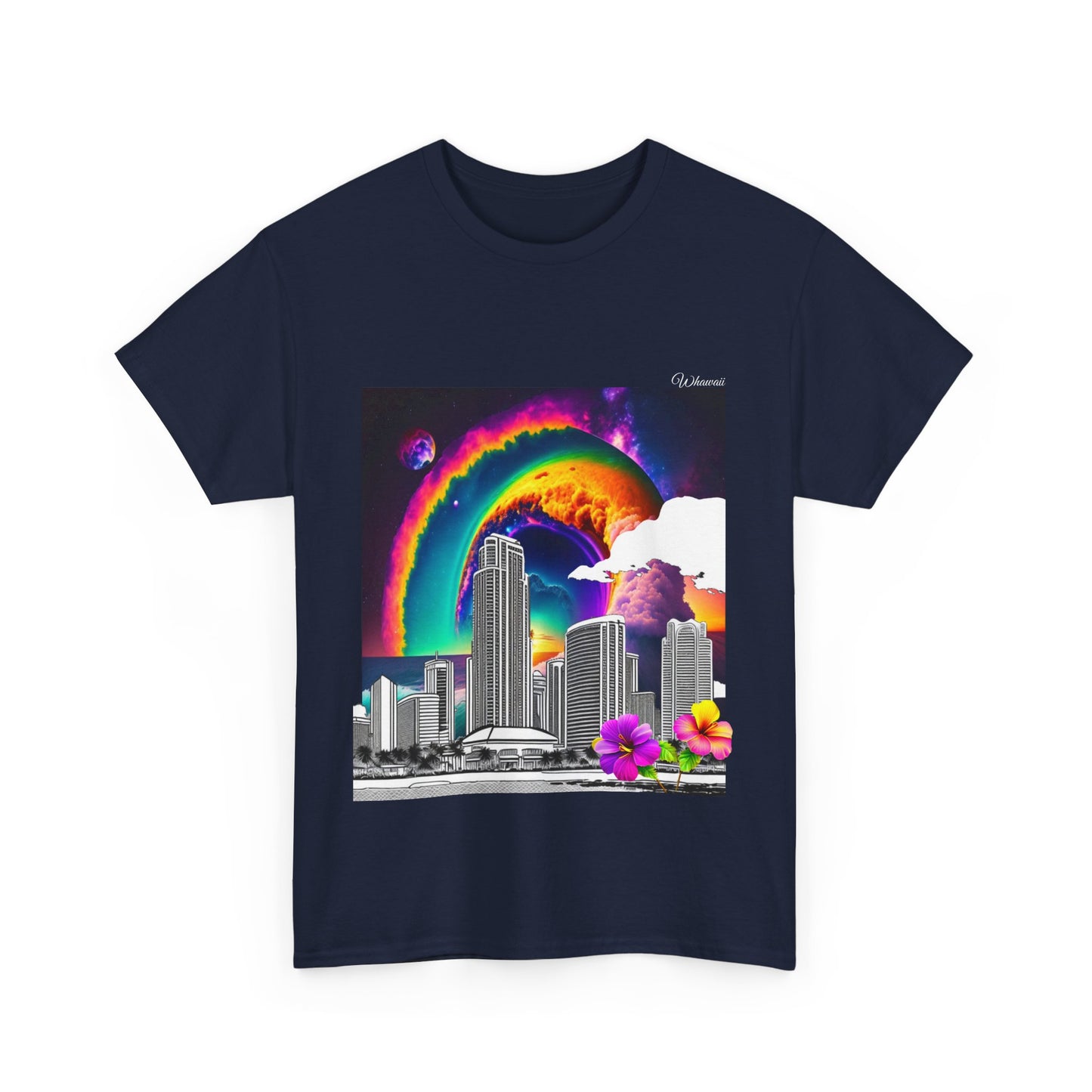 W Hawaii Wawaii (Unisex Heavy Cotton Tee)