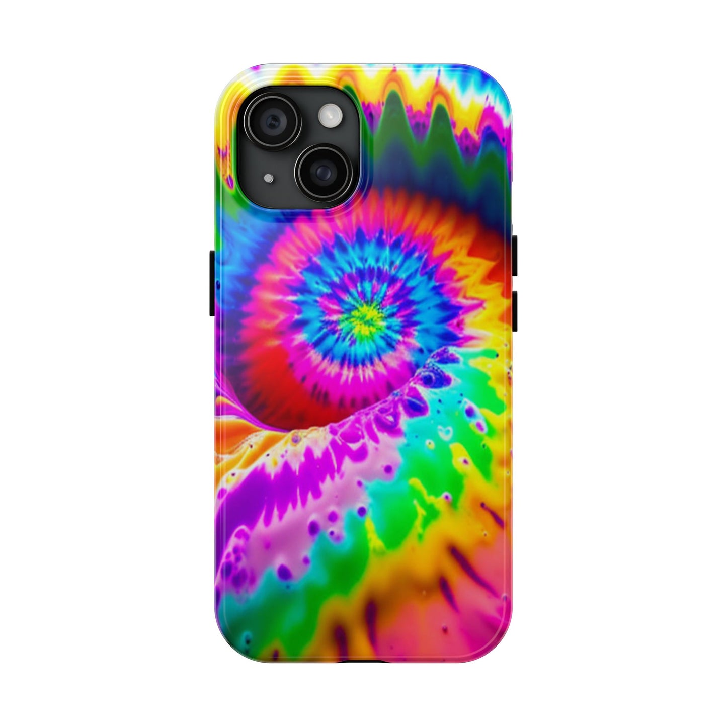 W Tie-Dye Wie-Wye (Tough iPhone Case)