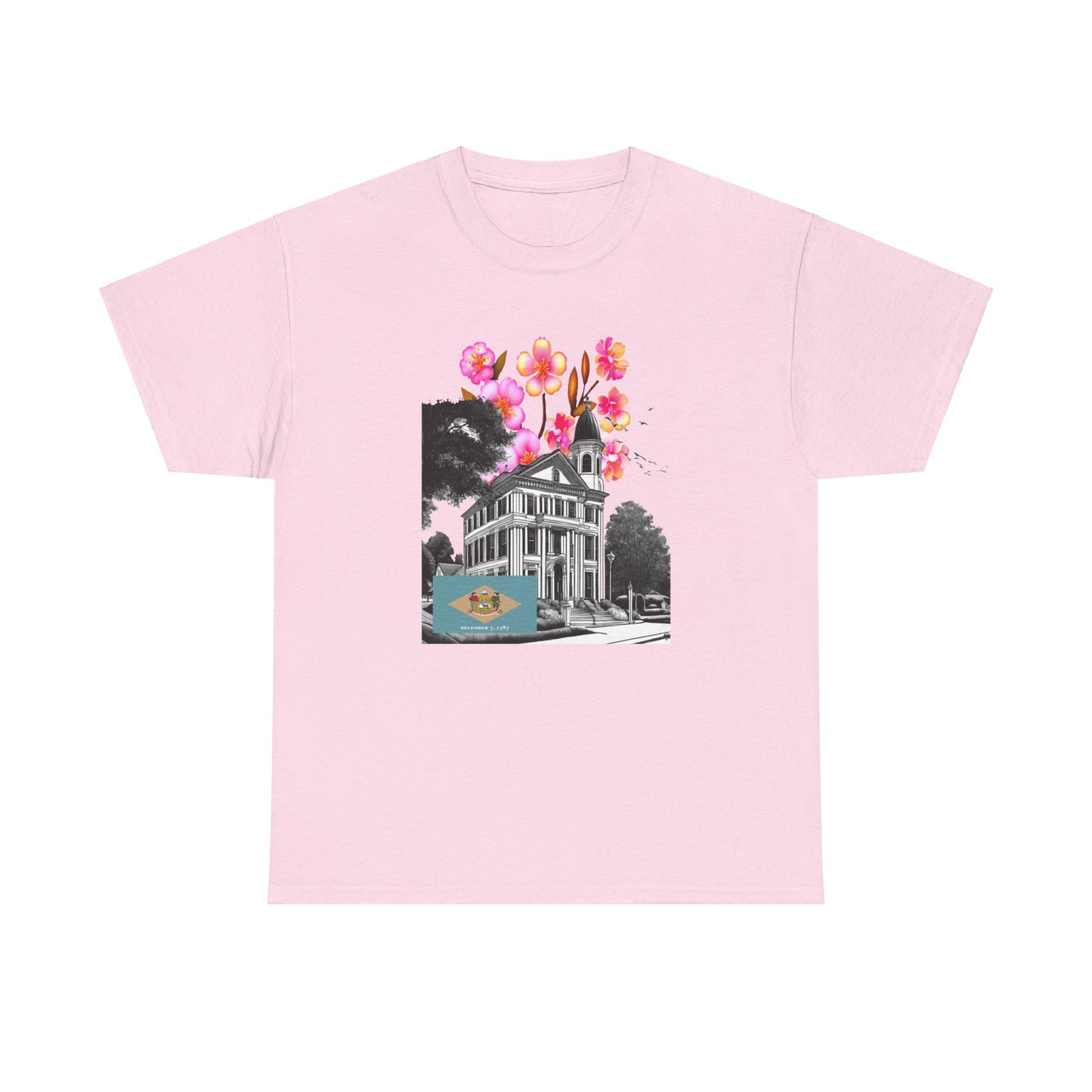 W Delaware Welaware (Unisex Heavy Cotton Tee)