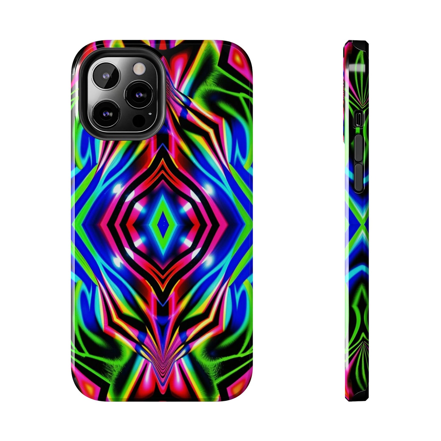 Infinite Neon (Tough iPhone Case)