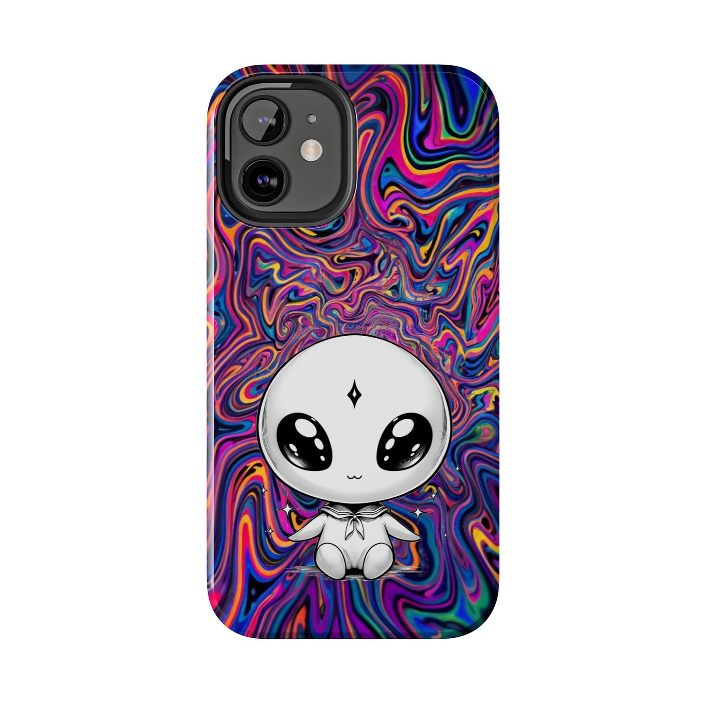 Kawaii Alien (Tough iPhone Case)