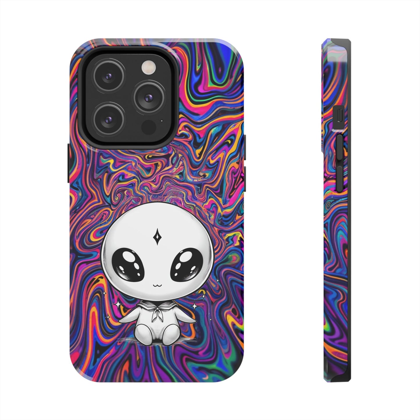 Kawaii Alien (Tough iPhone Case)