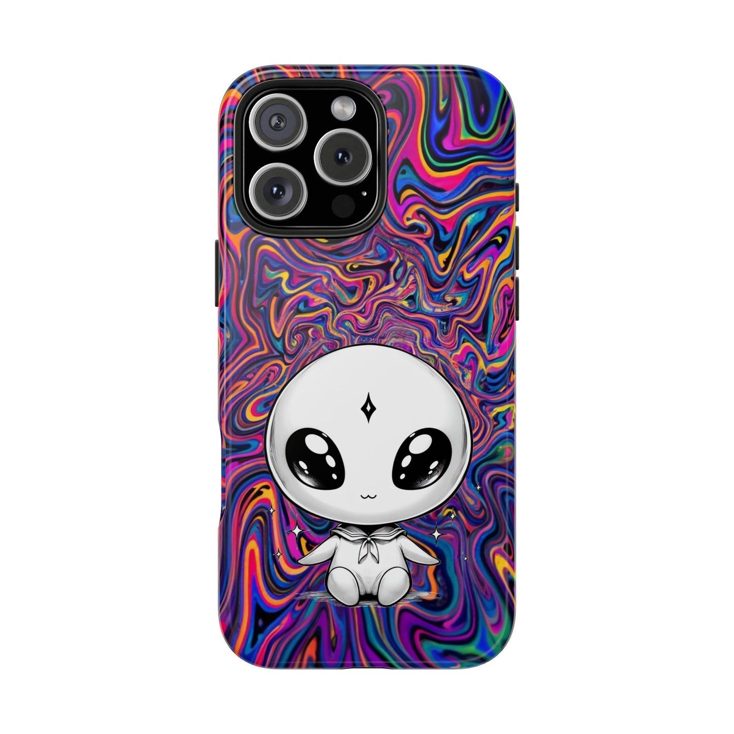 Kawaii Alien (Tough iPhone Case)