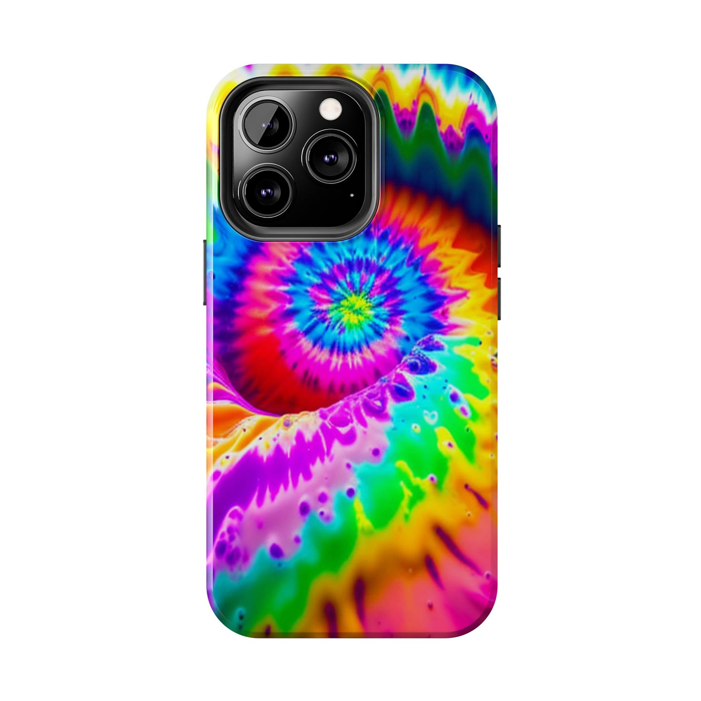 W Tie-Dye Wie-Wye (Tough iPhone Case)
