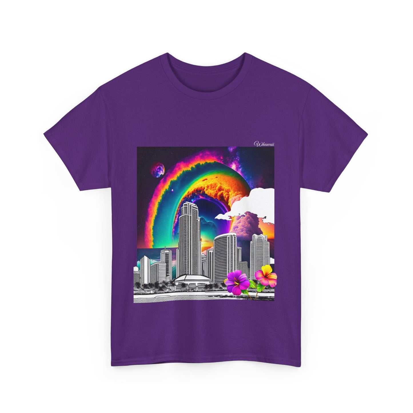 W Hawaii Wawaii (Unisex Heavy Cotton Tee)