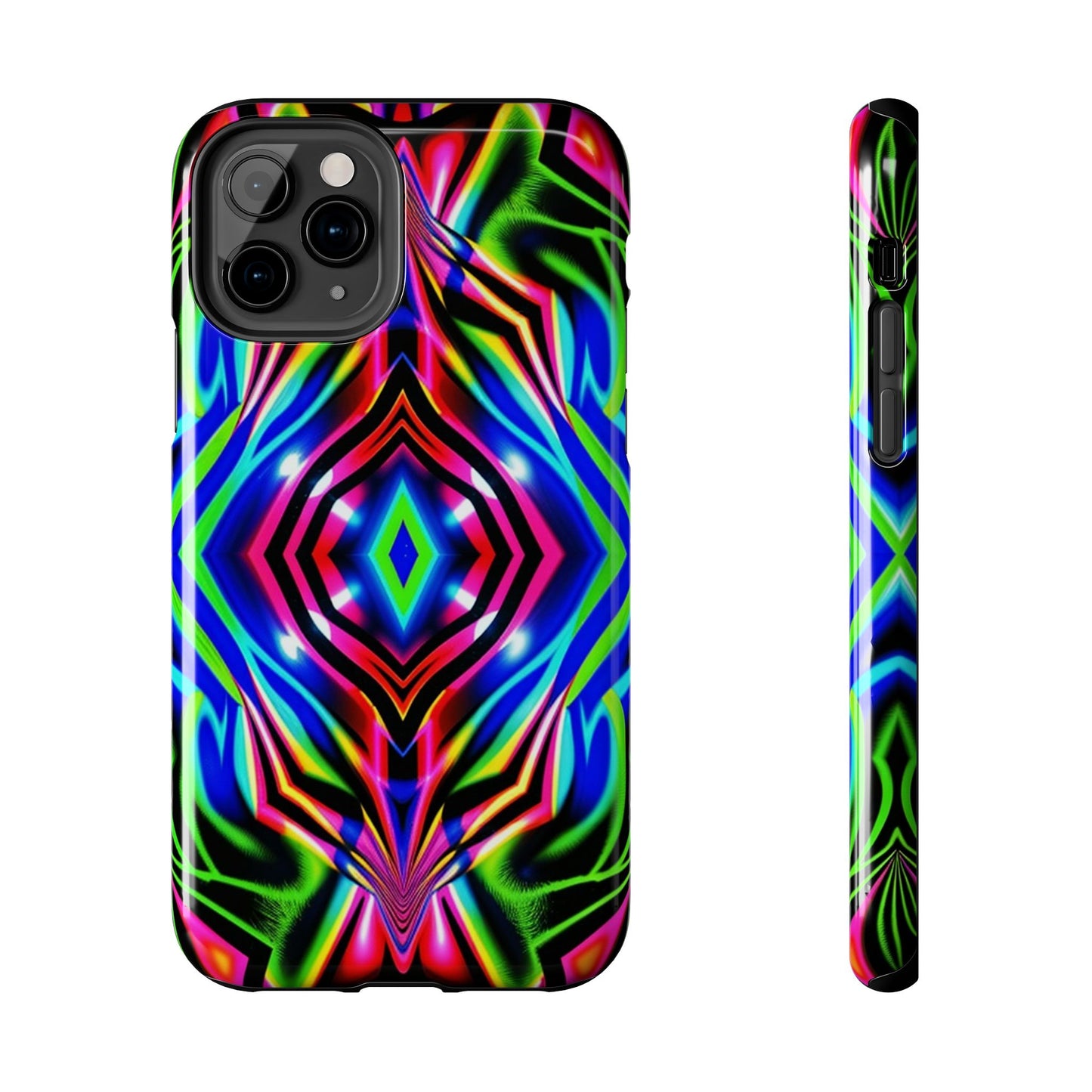 Infinite Neon (Tough iPhone Case)