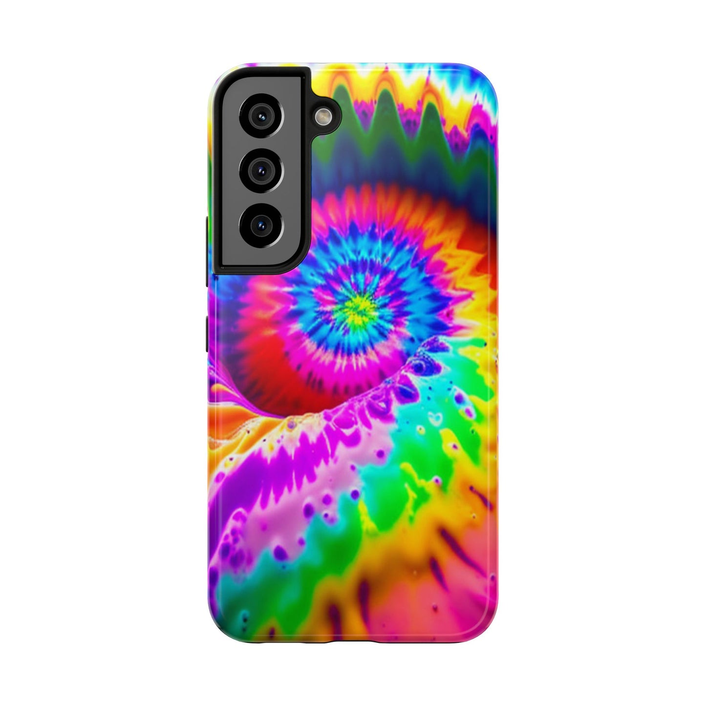 W Tie-Dye Wie-Wye (Tough iPhone Case)