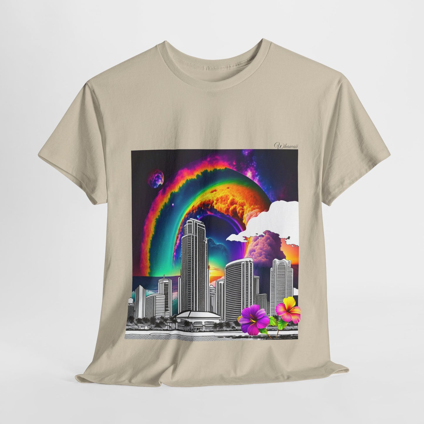 W Hawaii Wawaii (Unisex Heavy Cotton Tee)