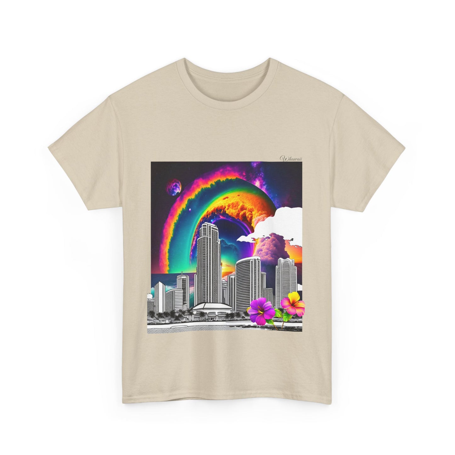 W Hawaii Wawaii (Unisex Heavy Cotton Tee)