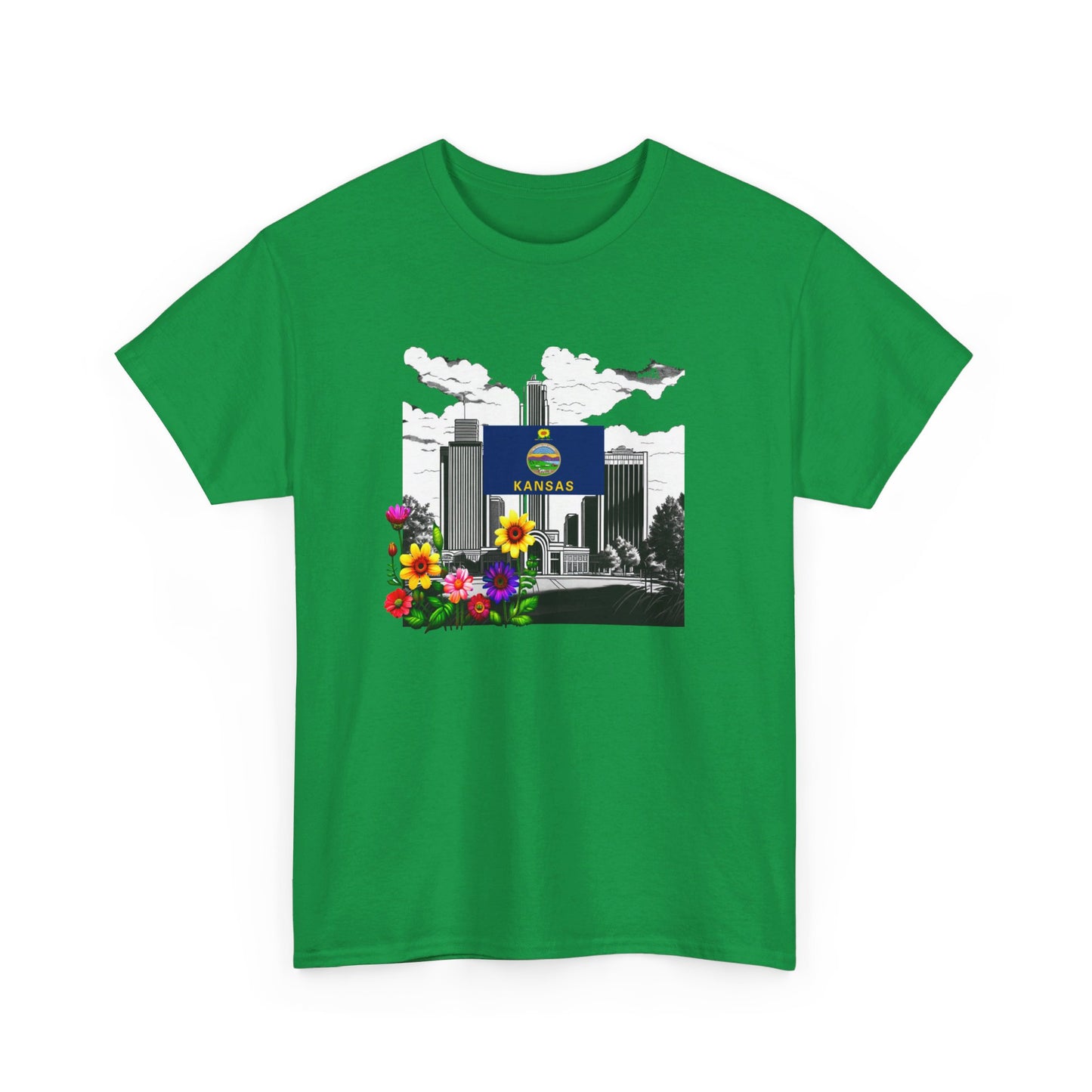 W Kansas Wansas (Unisex Heavy Cotton Tee)