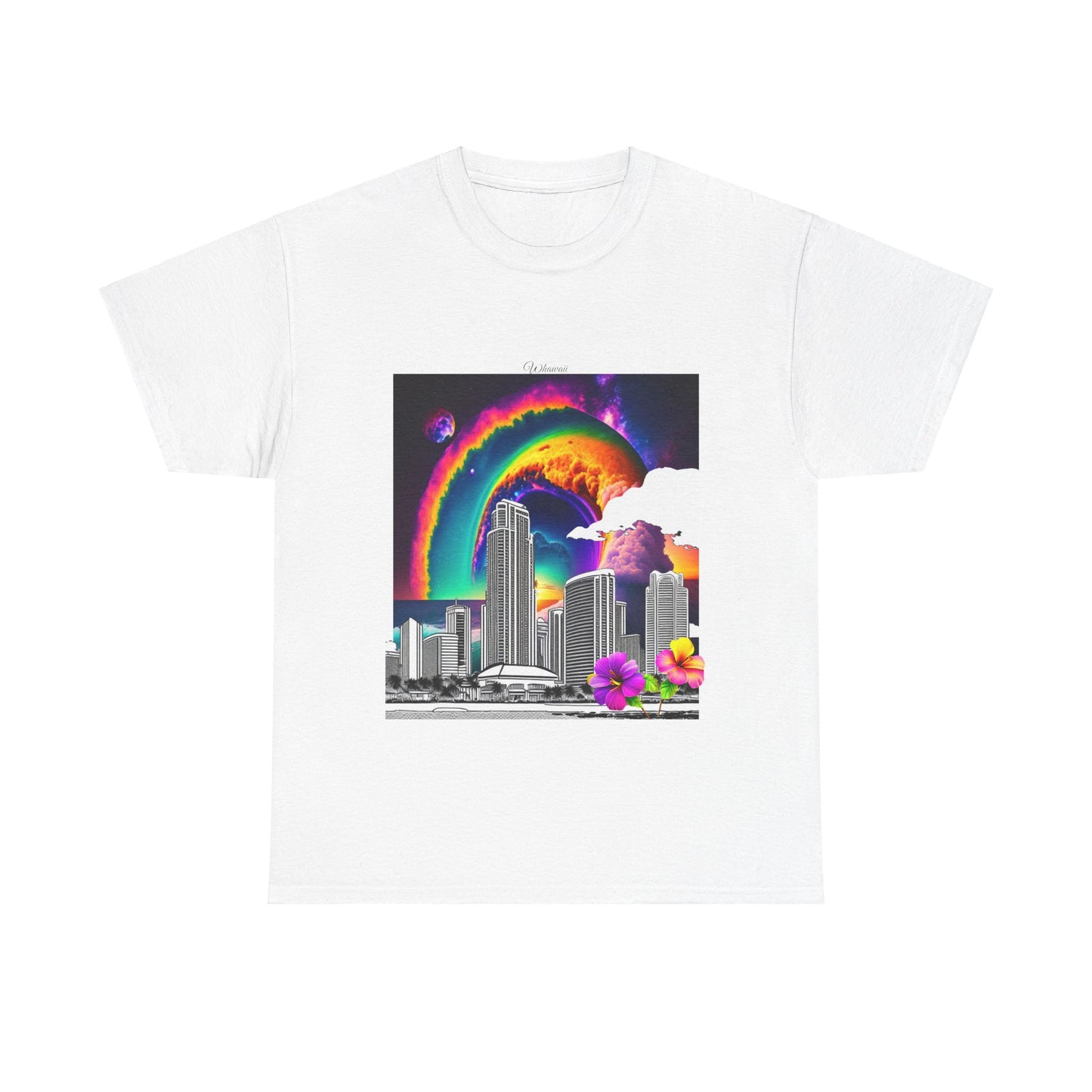 W Hawaii Wawaii (Unisex Heavy Cotton Tee)