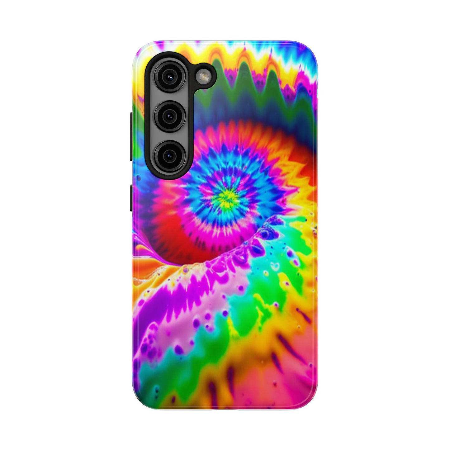 W Tie-Dye Wie-Wye (Tough iPhone Case)