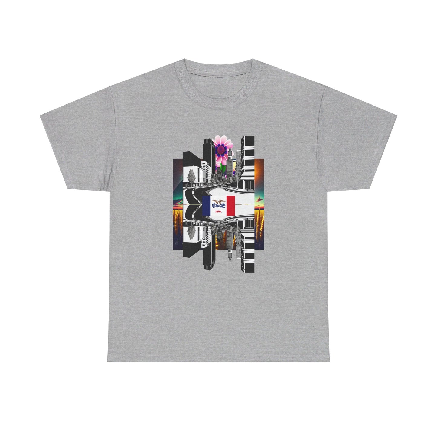 W Iowa Wiowa (Unisex Heavy Cotton Tee)