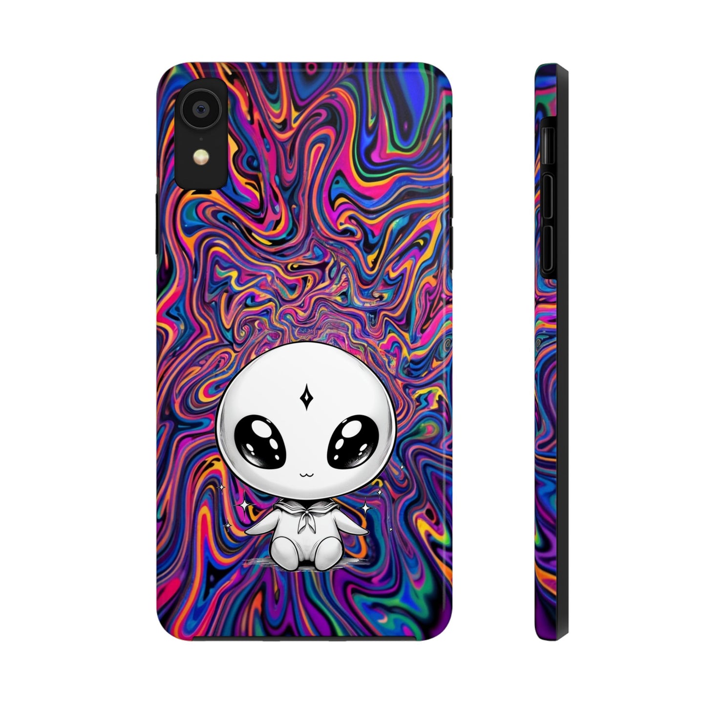 Kawaii Alien (Tough iPhone Case)