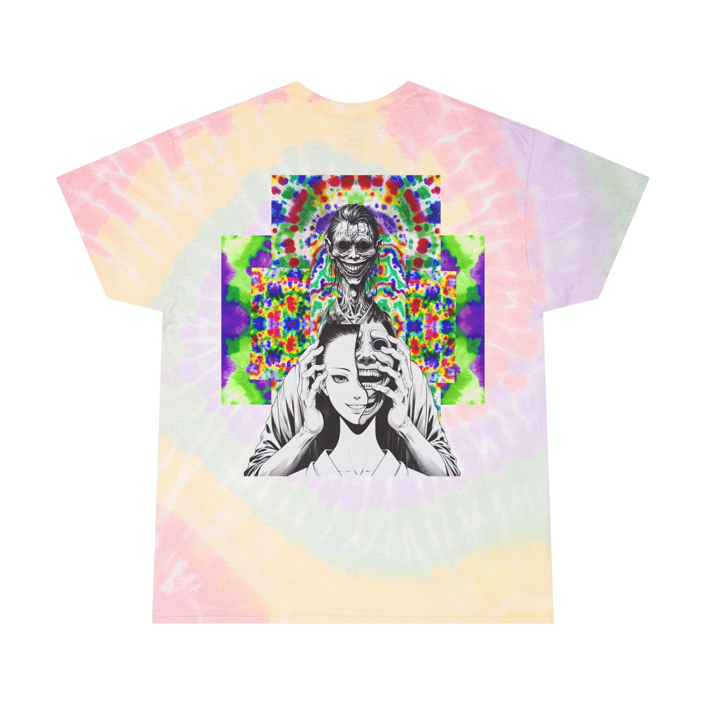 I'm not Tripping on those Shrooms (Tie-Dye Tee, Spiral)