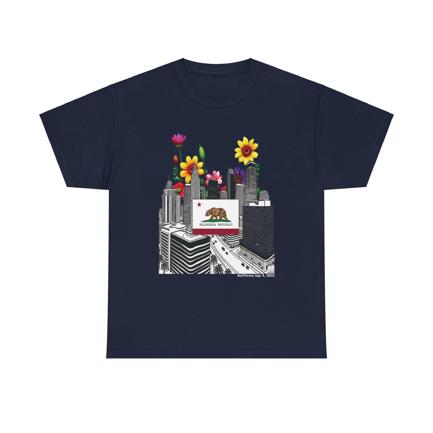 W California Walifornia (Unisex Heavy Cotton Tee)