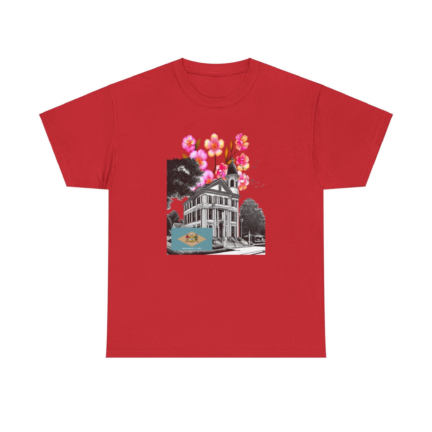 W Delaware Welaware (Unisex Heavy Cotton Tee)