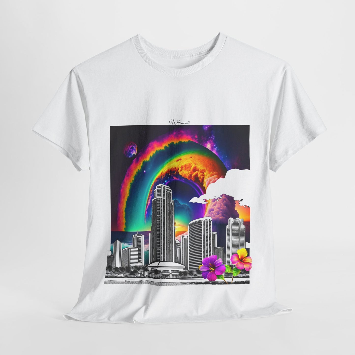 W Hawaii Wawaii (Unisex Heavy Cotton Tee)