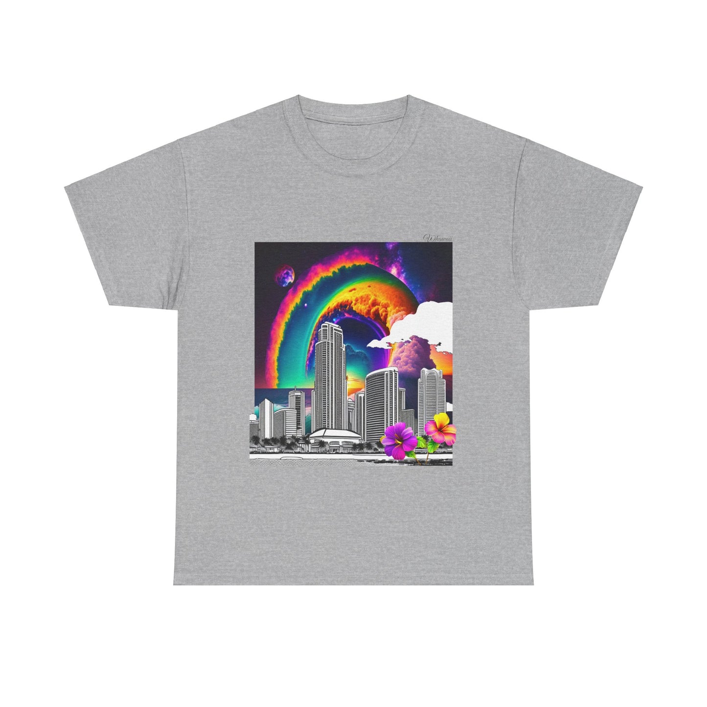 W Hawaii Wawaii (Unisex Heavy Cotton Tee)