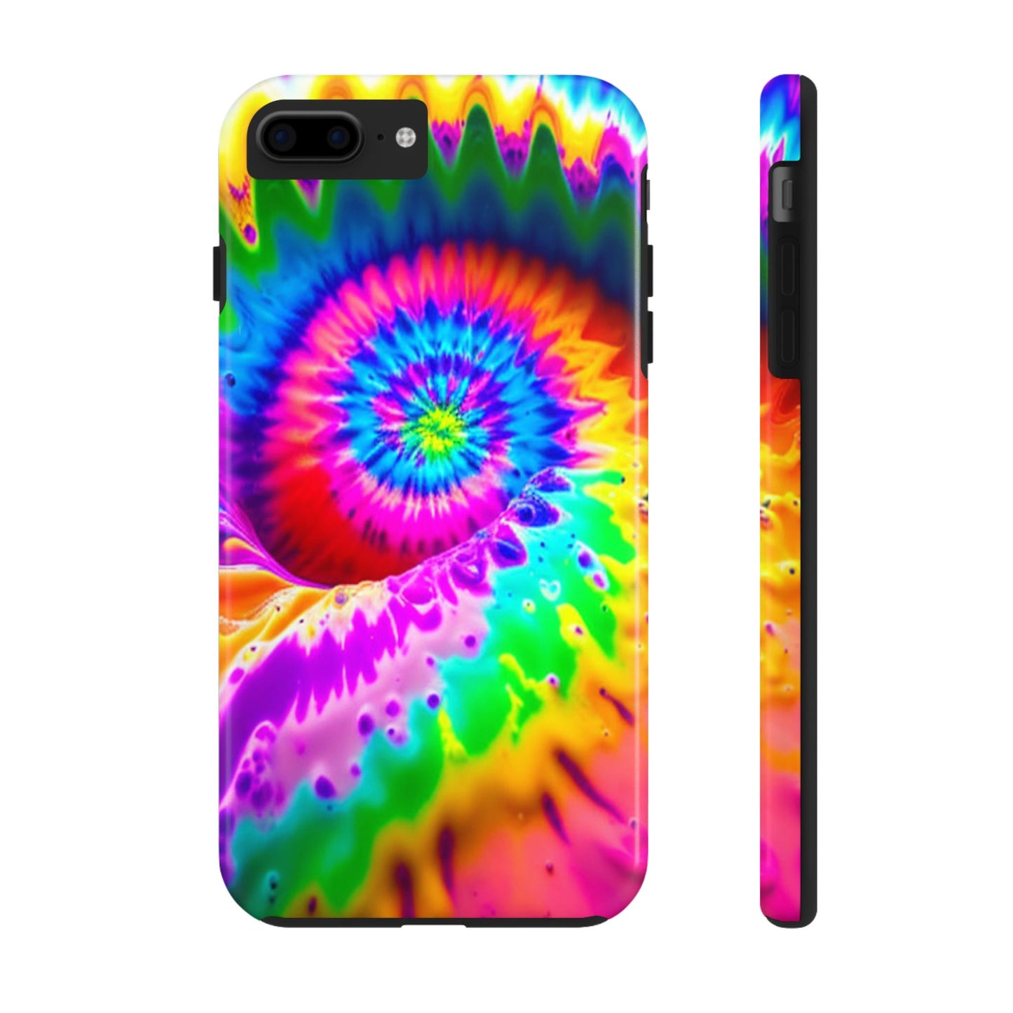 W Tie-Dye Wie-Wye (Tough iPhone Case)