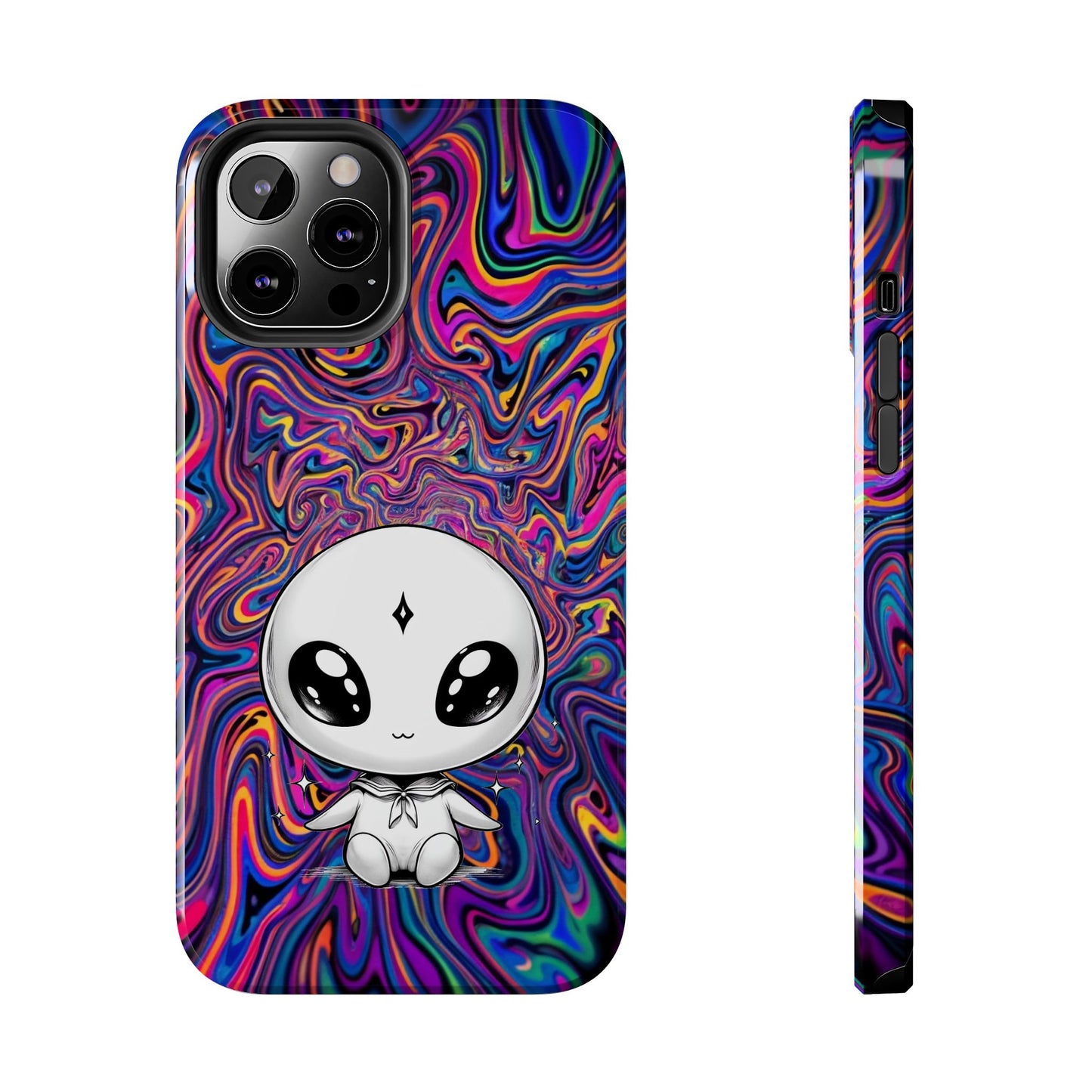 Kawaii Alien (Tough iPhone Case)