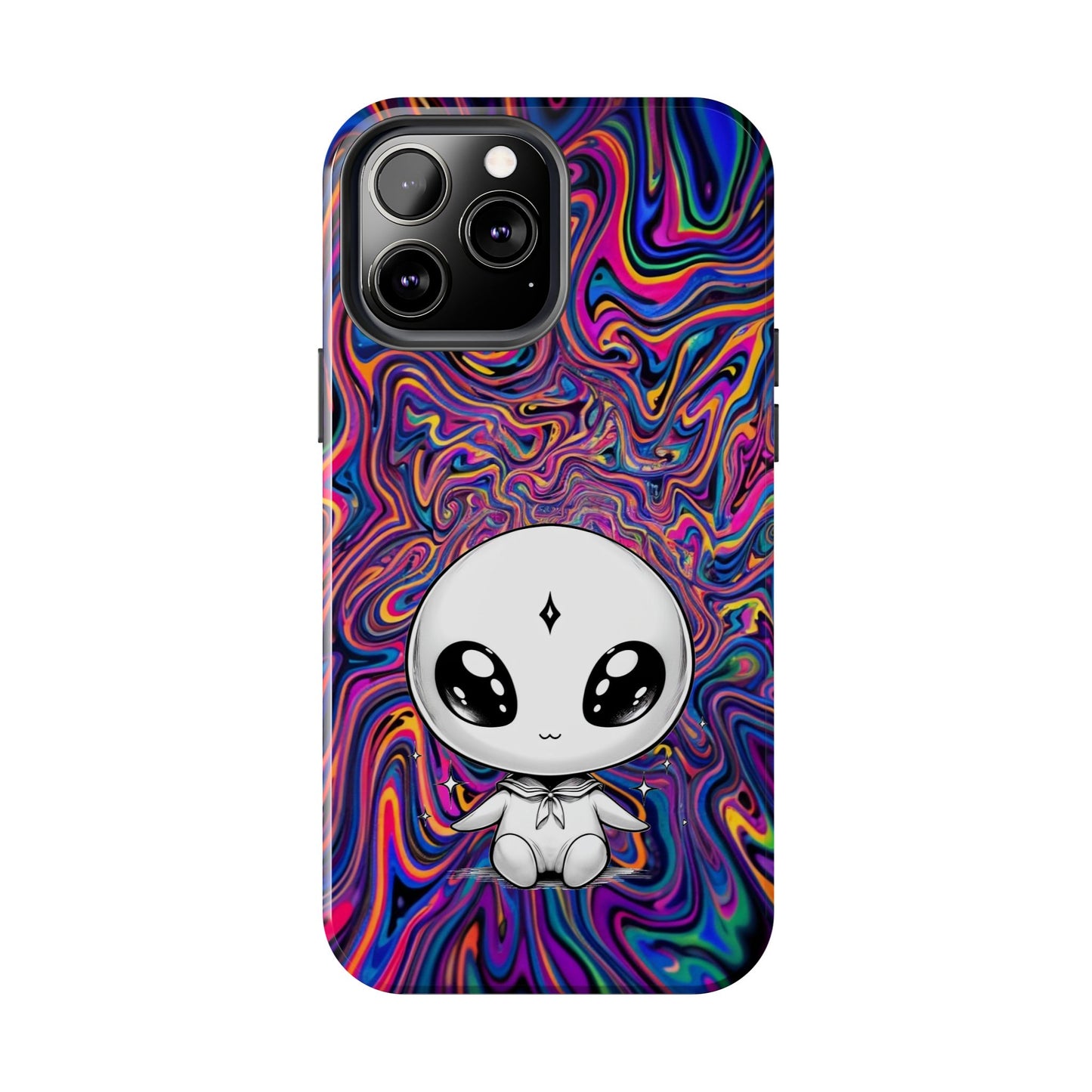 Kawaii Alien (Tough iPhone Case)