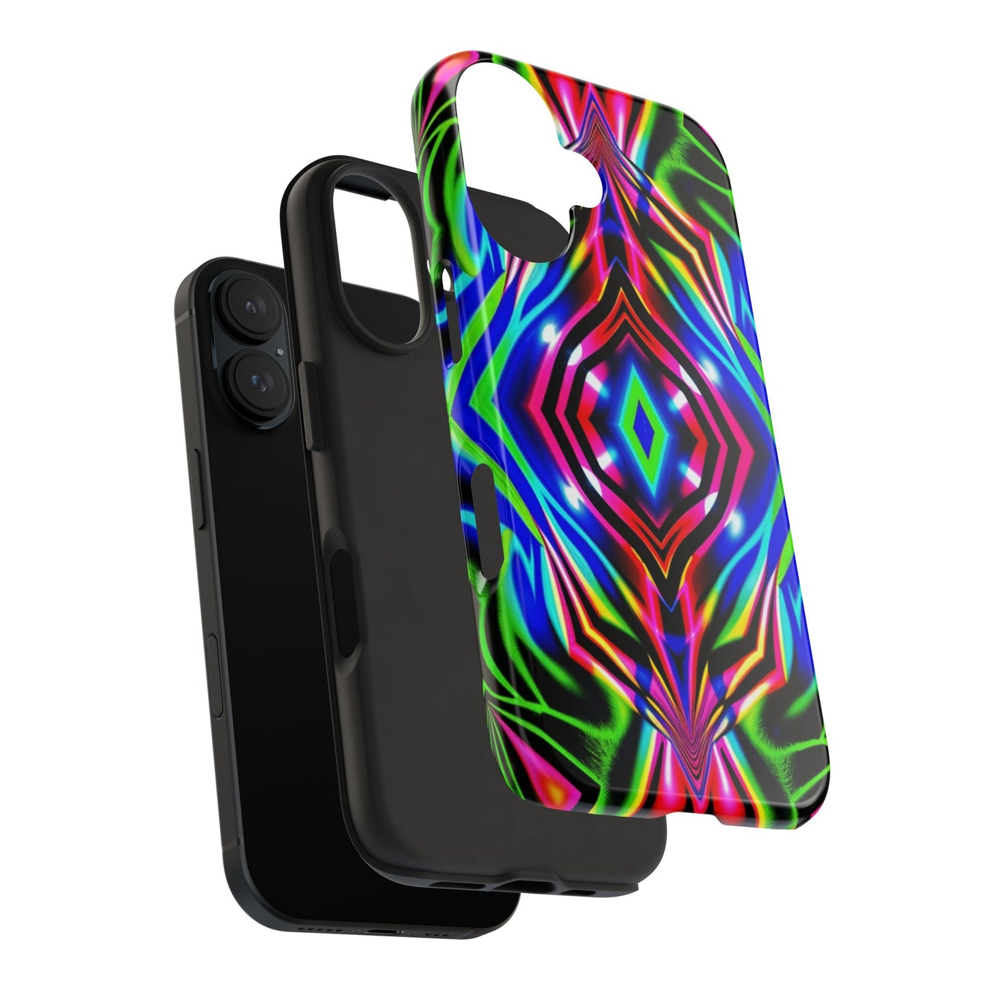 Infinite Neon (Tough iPhone Case)