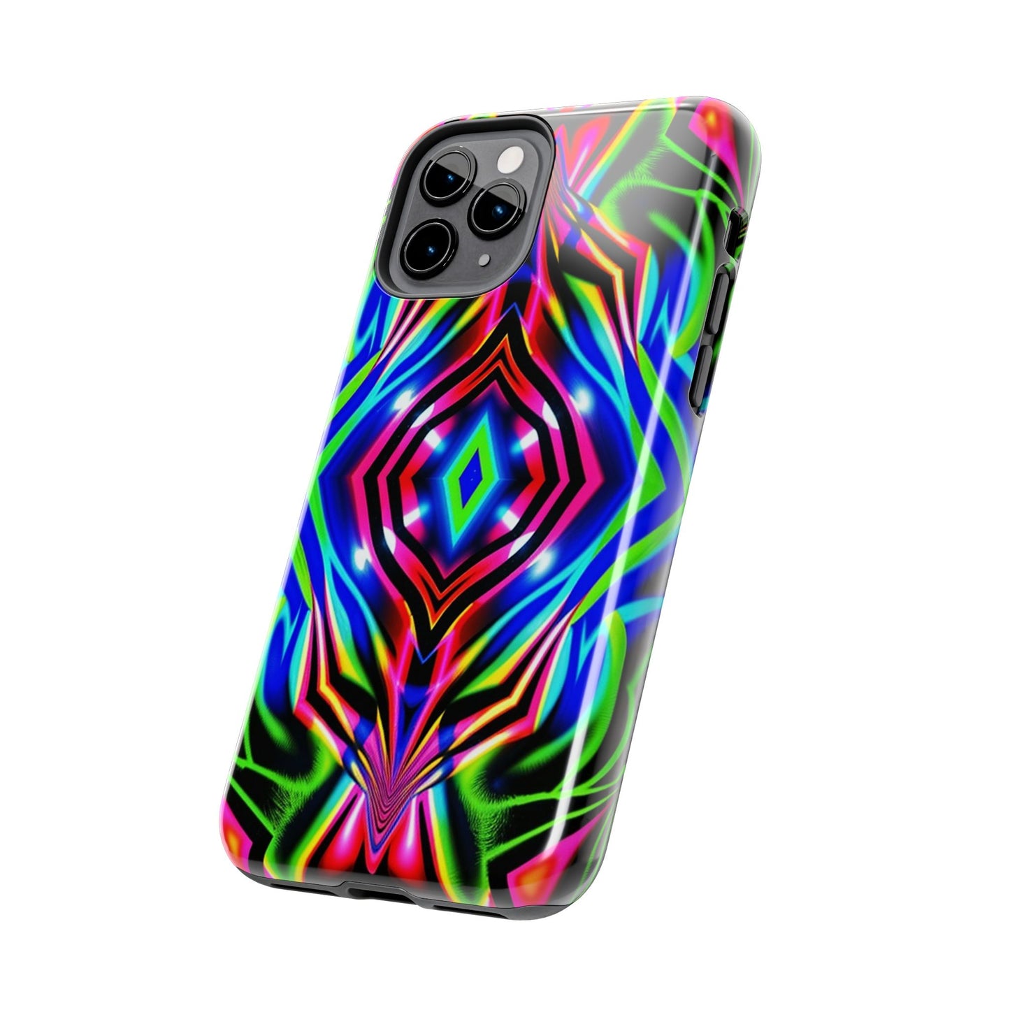 Infinite Neon (Tough iPhone Case)