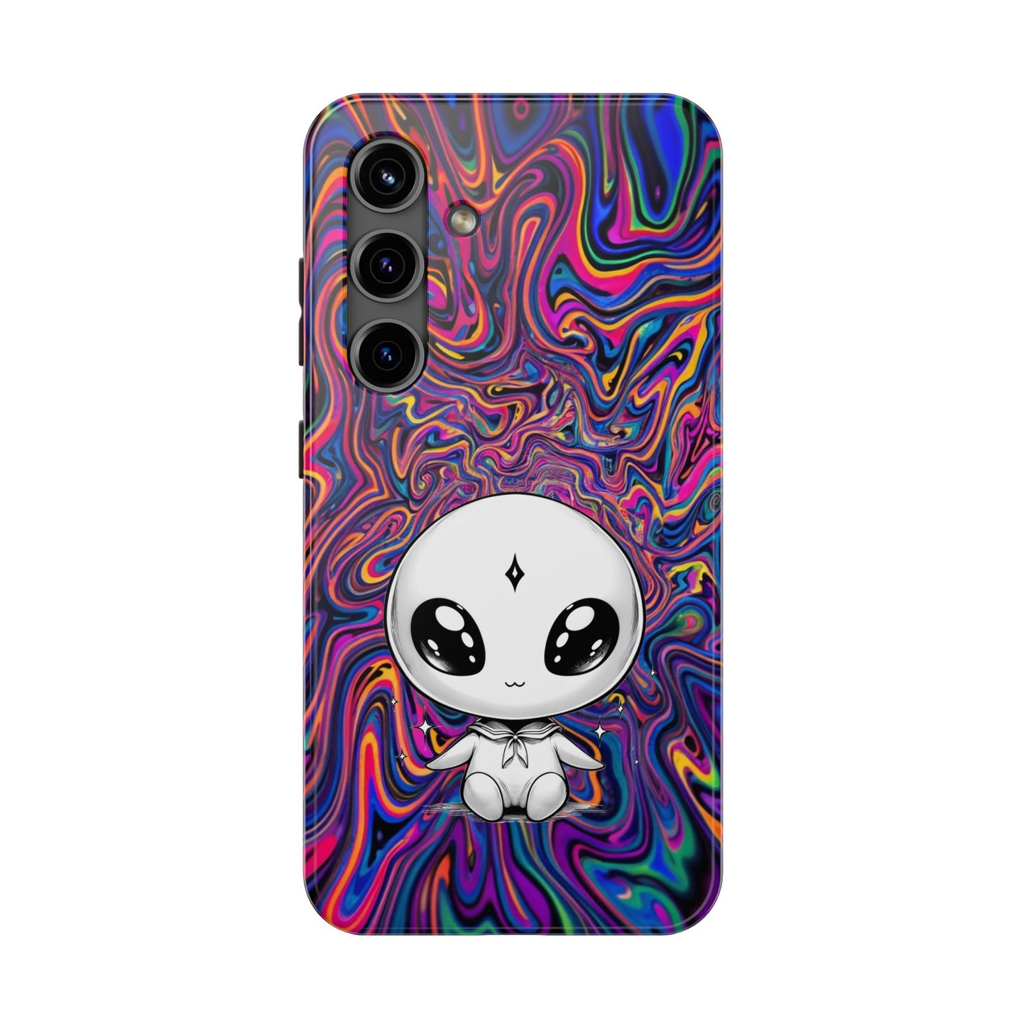 Kawaii Alien (Tough iPhone Case)