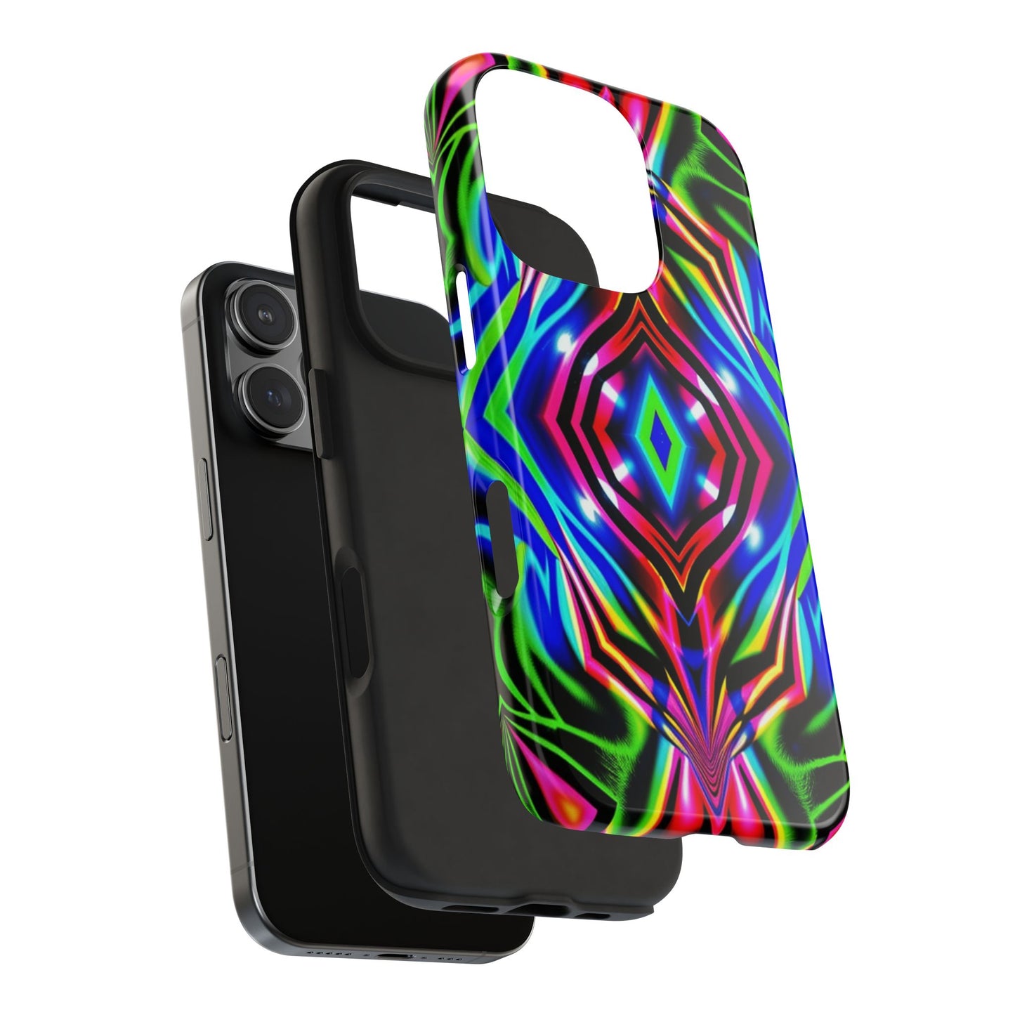 Infinite Neon (Tough iPhone Case)