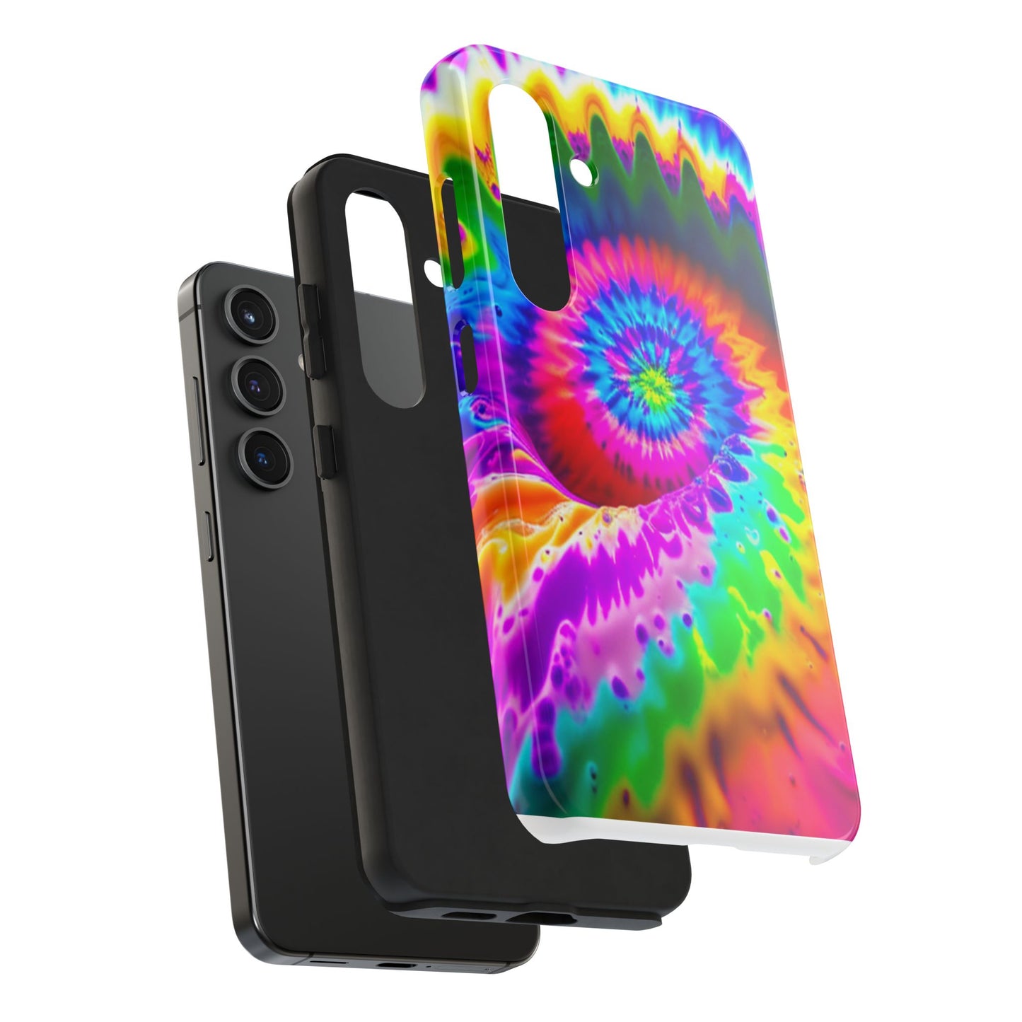 W Tie-Dye Wie-Wye (Tough iPhone Case)
