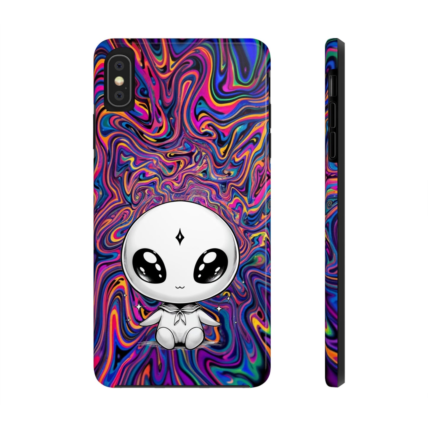 Kawaii Alien (Tough iPhone Case)