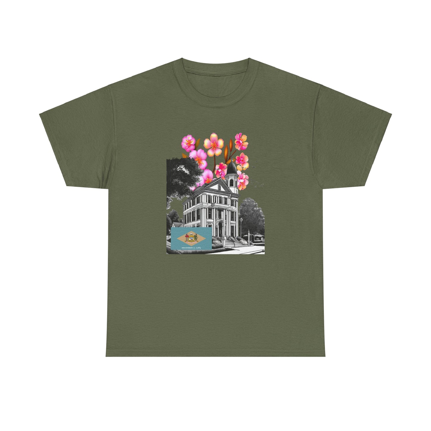W Delaware Welaware (Unisex Heavy Cotton Tee)