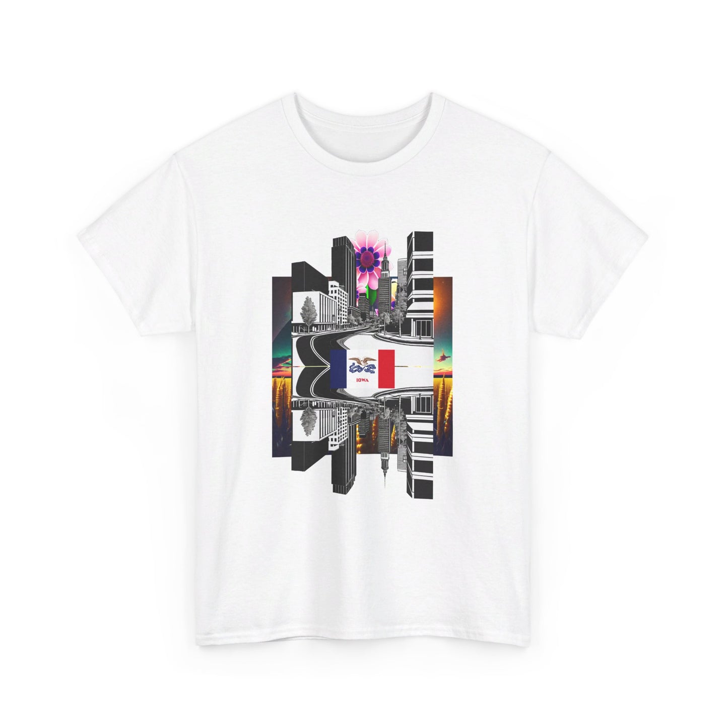 W Iowa Wiowa (Unisex Heavy Cotton Tee)